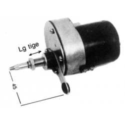 MOTEURS ESSUIE GLACE POUR MONTAGE ANGULAIRE 12V - 105° - LG TIGE 40 MM