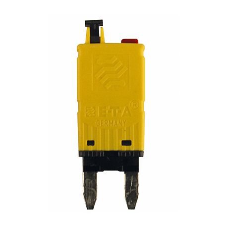 DISJONCTEUR ENFICHABLE MINI 20A JAUNE