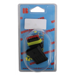 KIT CONNECTEUR ETANCHE SUPERSEAL "M/F" 1.5mm 5V