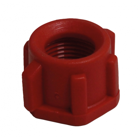 ECROU ROUGE 3/8"