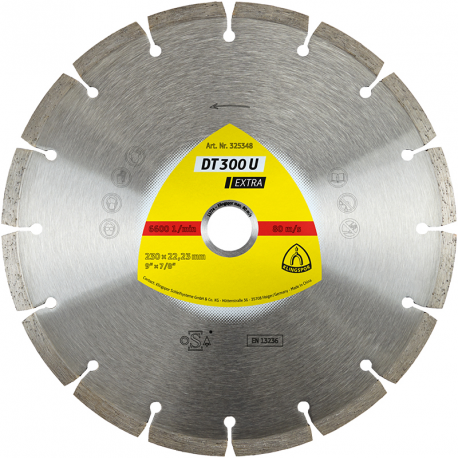 DISQUE A TRONCONNER DIAMANTÉ D125 MM