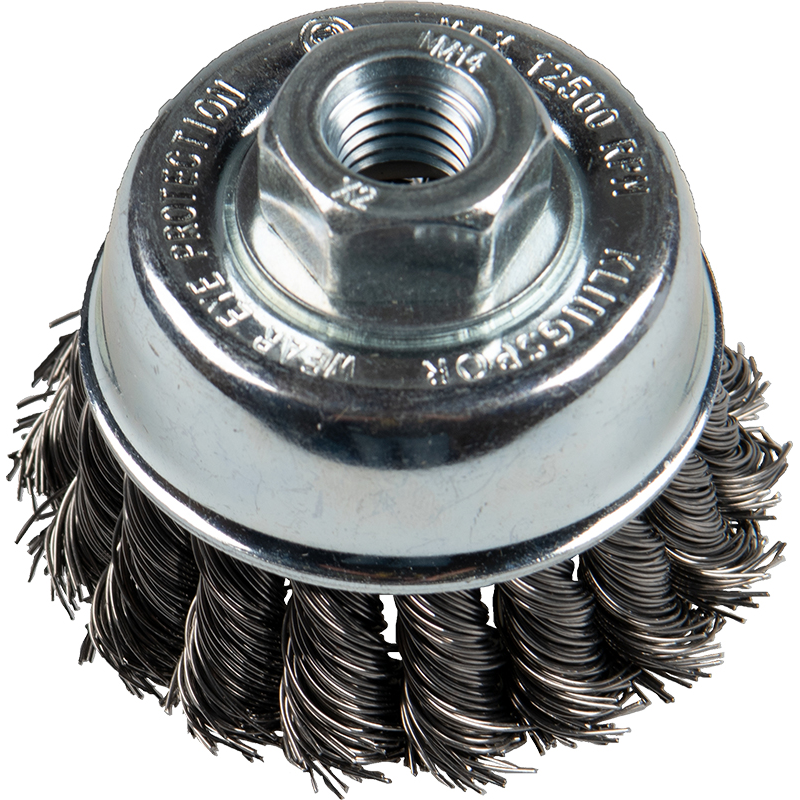 Brosse disque acier toradé