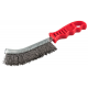 BROSSE A MAIN EN PLASTIQUE POUR ACIER