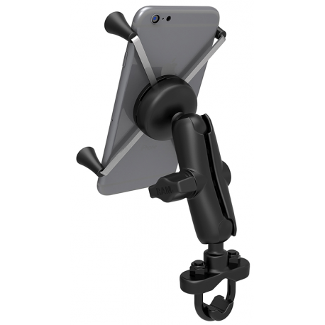 SUPPORT COMPLET UNIVERSEL SUR TUBE ROND POUR SMARTPHONE 5-6'