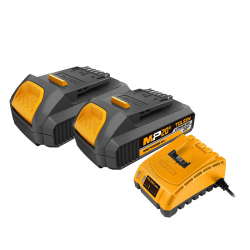 KIT 2 BATTERIES ET UN CHARGEUR 2,0 AH 20V