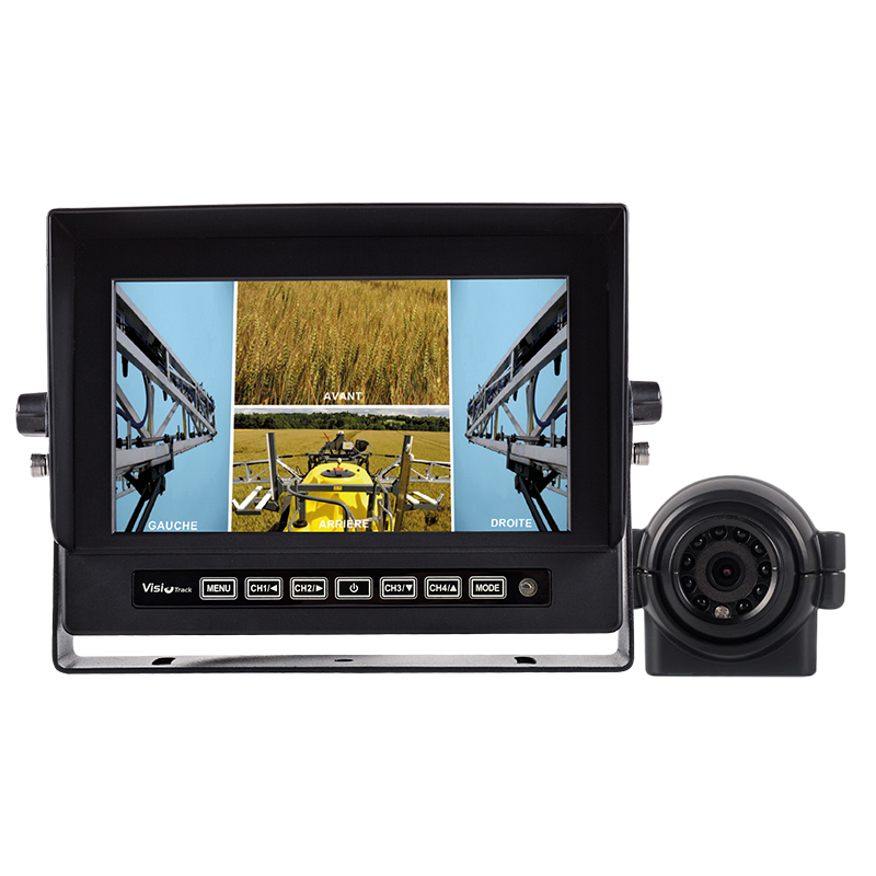 Kit véhicules 4 caméras HD + écran couleur 7″ – Recul et