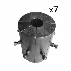 KIT 6 MORS POUR PRESSE MANUELLE 1" PORTATIVE