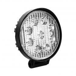 PHARE DE TRAVAIL ROND 9 LED 2160LM LARGE