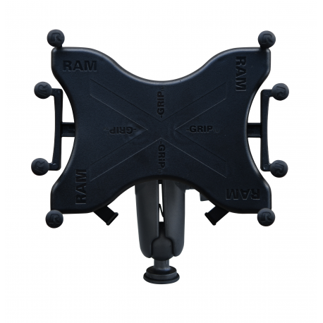 SUPPORT TABLETTE 10'' COMPLET POUR RAIL DE FIXATION