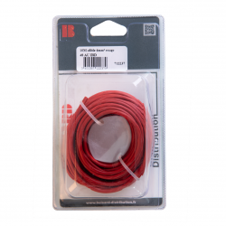 BOBINE CABLE MONOCONDUCTEUR 10M ROUGE 4mm2