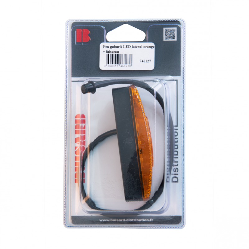 Lot De 10 Feux De Position Latéraux Orange LED 24V - Pour Véhicules, Bateaux