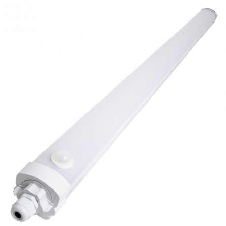 Réglette LED étanche 36W Détecteur de Mouvement RF IP65