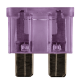 10 FUSIBLES ENFICHABLES STANDARD 3A VIOLET