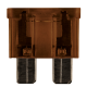 10 FUSIBLES ENFICHABLES STANDARD 7.5A MARRON