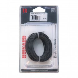 BOBINE CABLE MONOCONDUCTEUR 10M NOIR 1MM2