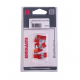 10 FUSIBLES ENFICHABLES MINI 10A ROUGE