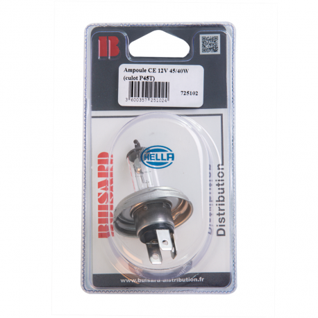 AMPOULE CE (R2) 12V 45/40W