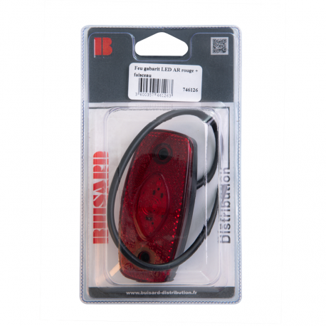 FEU DE GABARIT ARRIERE LED ROUGE