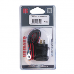 PRISE 12V DOUBLE USB