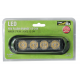 FEU DE PENETRATION 4 LED PLAT ORANGE 12/24V