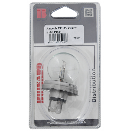 AMPOULE CE (R2) 12V 45/40W