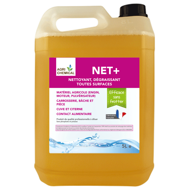 Nettoyant sol- Parfum Air frais - Eco-nett - Bidon de 5L - Groupe HCP