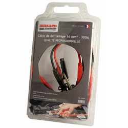 JEU DE CABLE DE DEMARRAGE 3M 100% CUIVRE 16MM2 300A