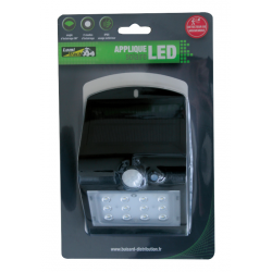 APPLIQUE SOLAIRE LED 220LM AVEC DETECTEUR