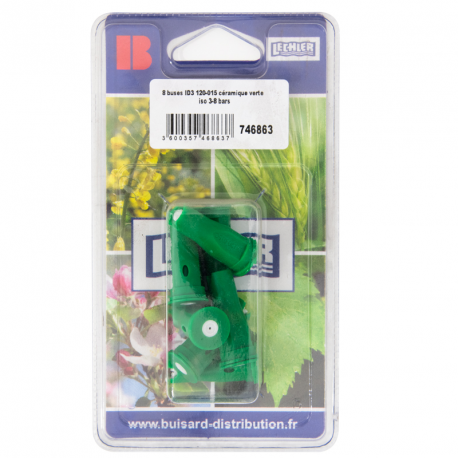 8 BUSES ID3 120 - 015 CERAMIQUE VERTE COULEURS ISO