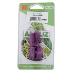 4 BUSES AVI 110-025 CERAMIQUE VIOLET COULEURS ISO