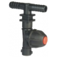 2 PORTE BUSES UNIJET 1/4T DOUBLE DIAM 10MM AVEC ANTIGOUTTE