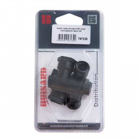 2 PORTE BUSES ARTICULES 3/8"
