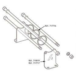 KIT ASSEMBLAGE 1 VOIE POUR VANNE SERIE 473