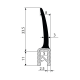 JOINT A LEVRE BI-COMPOSANT 44.5X5MM
