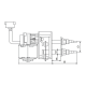 MOTEUR ESSUIE GLACE PARALLÈLOGRAMME 12 V