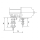 MOTEUR ESSUIE GLACE AVEC CONE A8M6