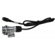 FAISCEAU MALE 1M AVEC SUPPORT DE FIXATION - COTE ECRAN