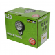 PHARE DE TRAVAIL ROND 4 LED BLEUES 1800LM LONGUE PORTEE