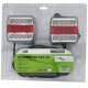 KIT SIGNALISATION FEUX LED ROUGE/BLANC 12V 7.50M MAGNETIQUES