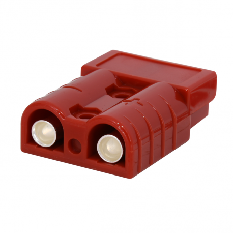 KIT CONNECTEUR PUISSANCE ROUGE 24V 50A AVEC 2 CONTACTS 16MM2