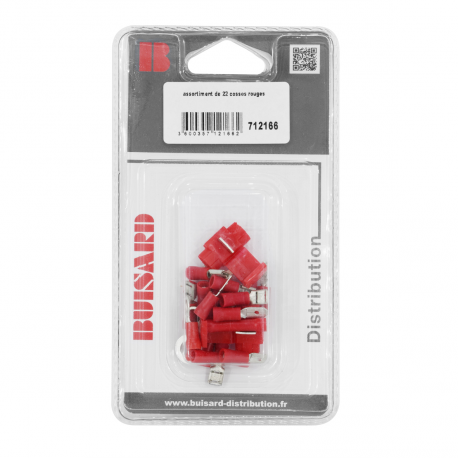 ASSORTIMENT DE COSSES ROUGES