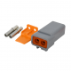 KIT CONNECTEUR DEUTSCH MALE DTP06 2VOIES