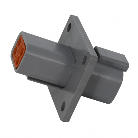 KIT CONNECTEUR DEUTSCH DT04 4VOIES + PASSE CLOISON