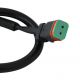 CABLE 40CM AVEC SORTIE TYPE DEUTSCH