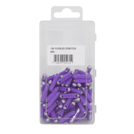 BOITE 100 FUSIBLES BNA 5A VIOLET