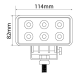 PHARE DE TRAVAIL RECTANGLE 6 LED 1800LM LARGE