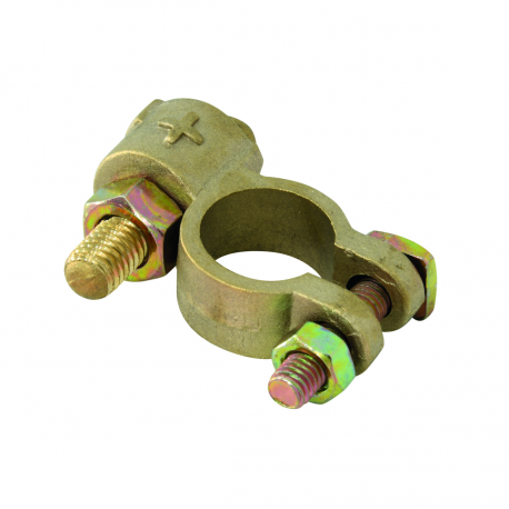COLLIER DOUBLE SERRAGE 50MM2 NEGATIF