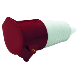 FICHE FEMELLE CEE ROUGE 16A 3P+T 380V