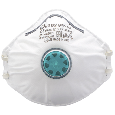 BOITE DE 20 MASQUES BLS O2 102V FFP2 NR D