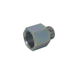 UNION MALE GAZ CYLINDRIQUE 1/2" X FEMELLE GAZ 1/8"